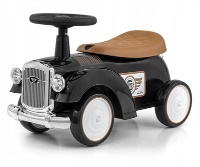 Винтажный автомобиль Milly Mally Royce Black Black Pushchair Retro Car Classic Car