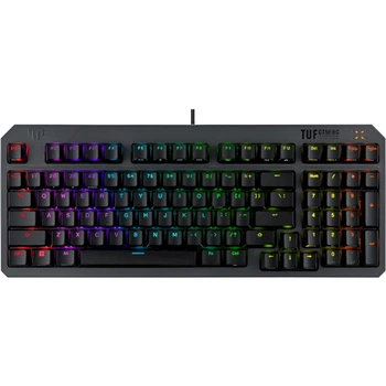 Клавіатура ASUS TUF Gaming K3 Gen II Opti-Mech RGB Red Switches USB UA Black (90MP0390-BKMA00)