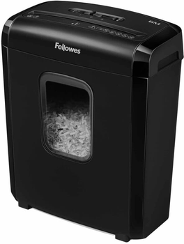 Шредер Fellowes 6M 4 аркушів 4x12 мм 13 л (f.U4631101)