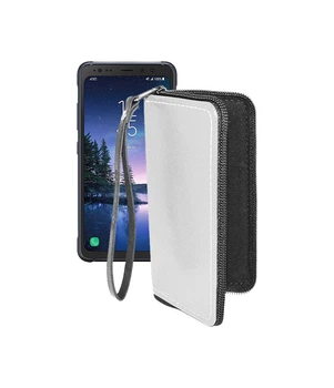 Чохол-гаманець з екошкіри для телефону Samsung Galaxy S8 Active (S892) Білий