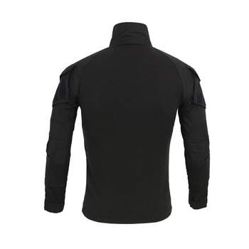 Мужская тактическая рубашка Han-Wild 001 Black 3XL Tactical