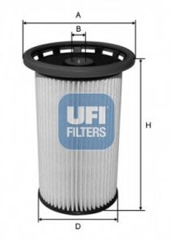 Топливный фильтр UFI (26.038.00)