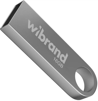 Флеш память USB Wibrand Puma 16GB USB 2.0 Silver (WI2.0/PU16U1S)