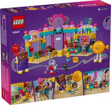 Zestaw klocków LEGO Friends Sklep z cukierkami w Heartlake 376 elementów (42649)