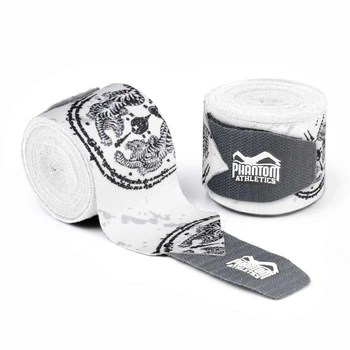 Бинти для боксу Phantom Muay Thai White 400cm. (4м.)