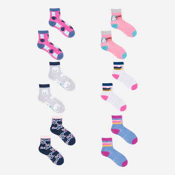 Набір шкарпеток дитячий YOCLUB 6Pack Socks SKA-0037G-AA00 31-34 6 пар Multicolour (5907617908536)