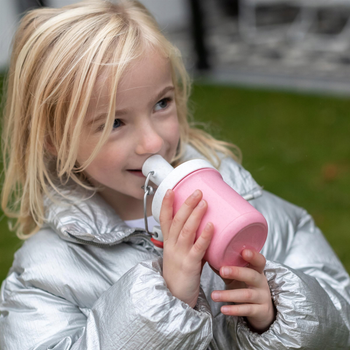 Butelka na wodę Koziol Plopp To Go 200 ml Truskawkowe lody (4002942567616)