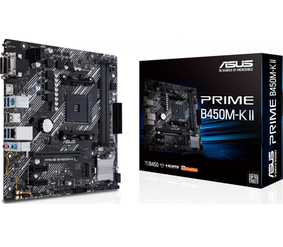 Материнская плата Asus Prime B450M-K II s-AM4