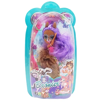 Детская игрушечная Кукла "Baobier" Bambi JJ8572-17(Violet) 15 см, шарнирная