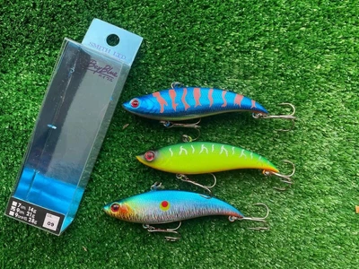 Набор Раттлинов Vib Bay Blue (90мм\21g)(3шт) (8281-н9)