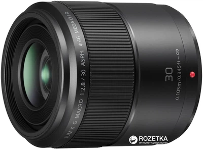 Panasonic Micro 4/3 Lens 30mm F2.8 ASPH. Mega O.I.S. (H-HS030E)