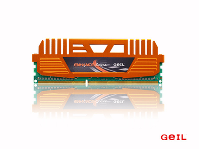 Оперативная память GEIL DDR3 4GB 1600Mhz CL9 Enhance Corsa GEC316GB1600C9QC XMP Desktop Memory Kit Б/У