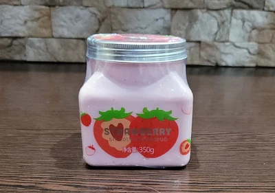 Скраб для тіла Laikou Strawberry Smooth Body Scrub з екстрактом полуниці 350 г ( VS)