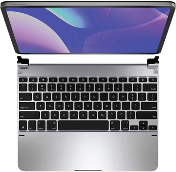 Клавиатура-чехол 12.9" Brydge для планшета iPad Pro 3rd 4th Gen Silver Б/В