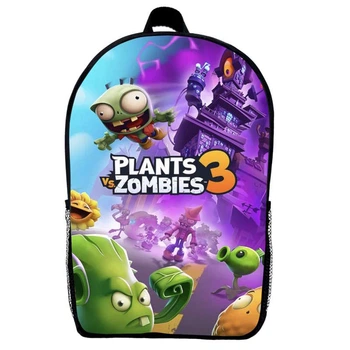 Рюкзак детский Растения против зомби (Plants vs Zombie Gear bag mini 02) черный, 29 х 21 х 9 см