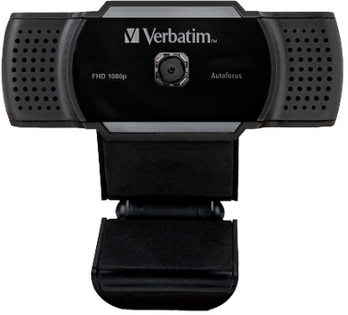Kamera internetowa Verbatim AWC-01 Full HD 1080P Black (49578)