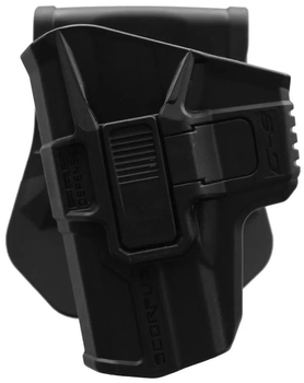 Кобура FAB Defense Scorpus для Glock 9 мм для шульги, чорна (sc-g9srlhb)