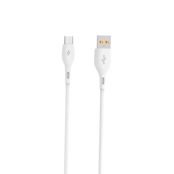 Кабель USB Type-C SkyDolphin S22T Soft Silicone 1 м – зарядка и передача данных, 2,4 А(DL_1551411EFB93)