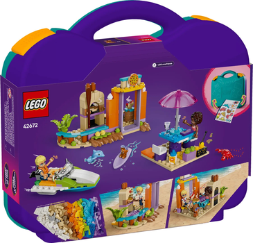 Конструктор LEGO Friends Творча пляжна валізка 188 елементів (42672)