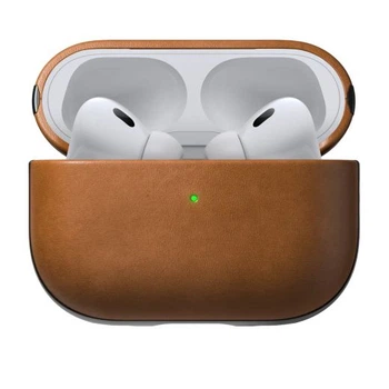 Шкіряний чохол Nomad Modern Leather Case English Tan для Airpods Pro (2 покоління) (NM01999485)