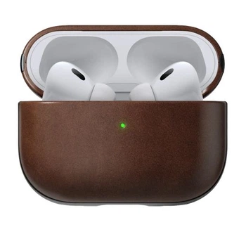 Шкіряний чохол Nomad Modern Horween Leather Case Rustic Brown для Airpods Pro (2 покоління) (NM01997085)
