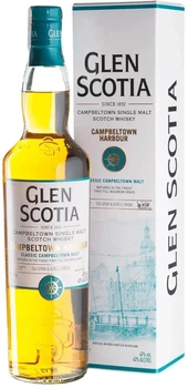 Віскі Glen Scotia Campbeltown Harbour 5 років витримки 0.7 л 40% у подарунковій упаковці (5016840161219)