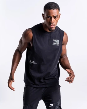 Майка BOXRAW Make 'Em Miss Muscle XS Чорна