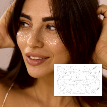 Временное тату Arley Sign Серебряные веснушки (9024)