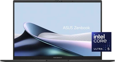 Ноутбук ASUS Zenbook 14 OLED Q415MA 14" OLED 1920x1200 60 Гц / Intel Core Ultra 5 125H 1.2 ГГц / Intel Arc Graphics / RAM 8 ГБ / LPDDR5 / SSD 512 ГБ / ОС Windows 11 Home / Вага 1,3 кг (Q415MA-U5512)