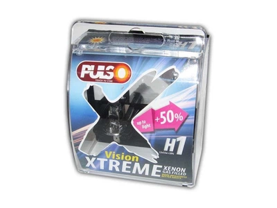 Галогенные лампы PULSO H1 12V 55W +50% LP-12553 X-treme V для авто с ксеноновым наполнителем V04327