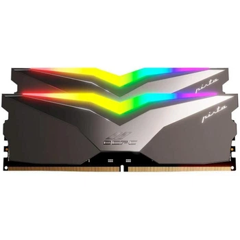 Модуль пам'яті OCPC DDR5 32Gb (2x16) 6200MHz PISTA RGB C40 Titan (MMPT2K32GD562C40T)