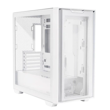Корпус ASUS A21 White Tempered Glass без БП (90DC00H3-B09010)