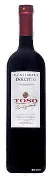 Вино TOSO Monferrato Dolcetto DOC червоне сухе 0.75 л (8002915004687)