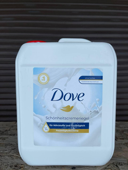 Крем-мило рідке Dove 5 л-ніжне очищення для рук, великий об'є́м