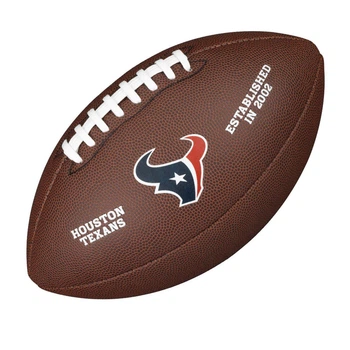 Мяч для американского футбола Wilson NFL LICENSED BALL HU Коричневый 5 (WTF1748XBHU 5)