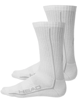 Мужские Носки Head ALL SPORTS PERFORMANCE CREW 2P белый Муж 39-42 701229020-002 39-42