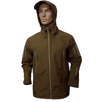 Куртка військова тактична SoftShell FS Uniform 50 coyote