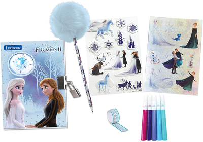 Щоденник Lexibook Disney Frozen секретний електронний (3380743089331)