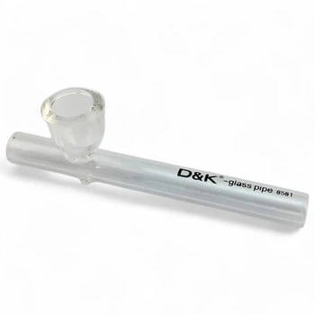 Трубка-вапорайзер для курения D&K Glass Pipe Transparent Fairy стеклянная