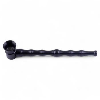 Трубка курительная Iron Bamboo Black металлическая
