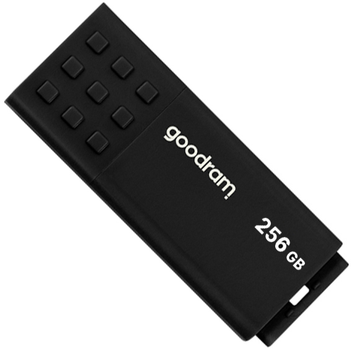 Флеш память USB Goodram UME3 256GB USB 3.2 Gen1 Black (UME3-2560K0R11)