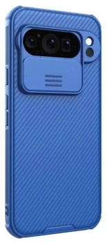 Чехол Nillkin CamShield Pro Case на Google Pixel 9 Pro XL / с индивидуальной защитой камеры / синий