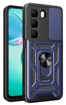 Чохол Camshield з кільцем-підставкою на Infinix Hot 50 (5G) / dark blue