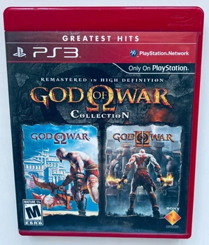 God of War Collection Greatest Hits, английская версия - диск для PlayStation 3, Б/У