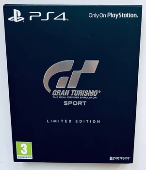 Gran Turismo Sport Limited Edition + картонный футляр, русские субтитры - диск для PlayStation 4