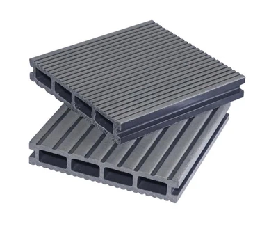 Террасная доска ДПК Renwood Home Plus Серый Великобритания 146x24x3000/4000