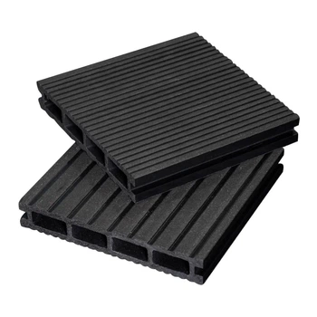 Террасная доска ДПК Renwood Home Plus Антрацит Великобритания 146x24x3000/4000