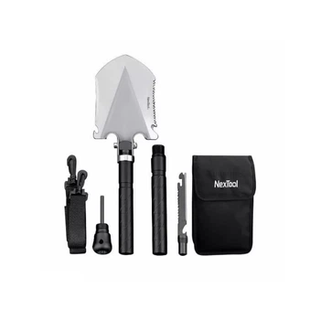 Саперная лопата Nextool Small 14в1 нержавеющая сталь Black (NE20013)