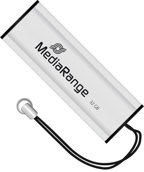 USB флеш-накопитель MediaRange 32GB Black/Silver (MR916) 303924