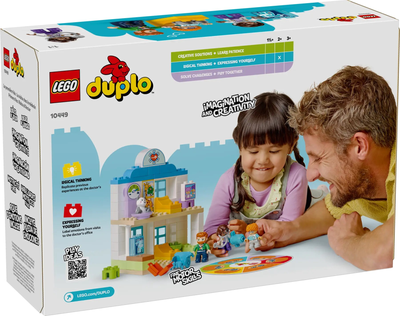 Zestaw klocków LEGO DUPLO Wizyta u lekarza 65 elementów (10449)